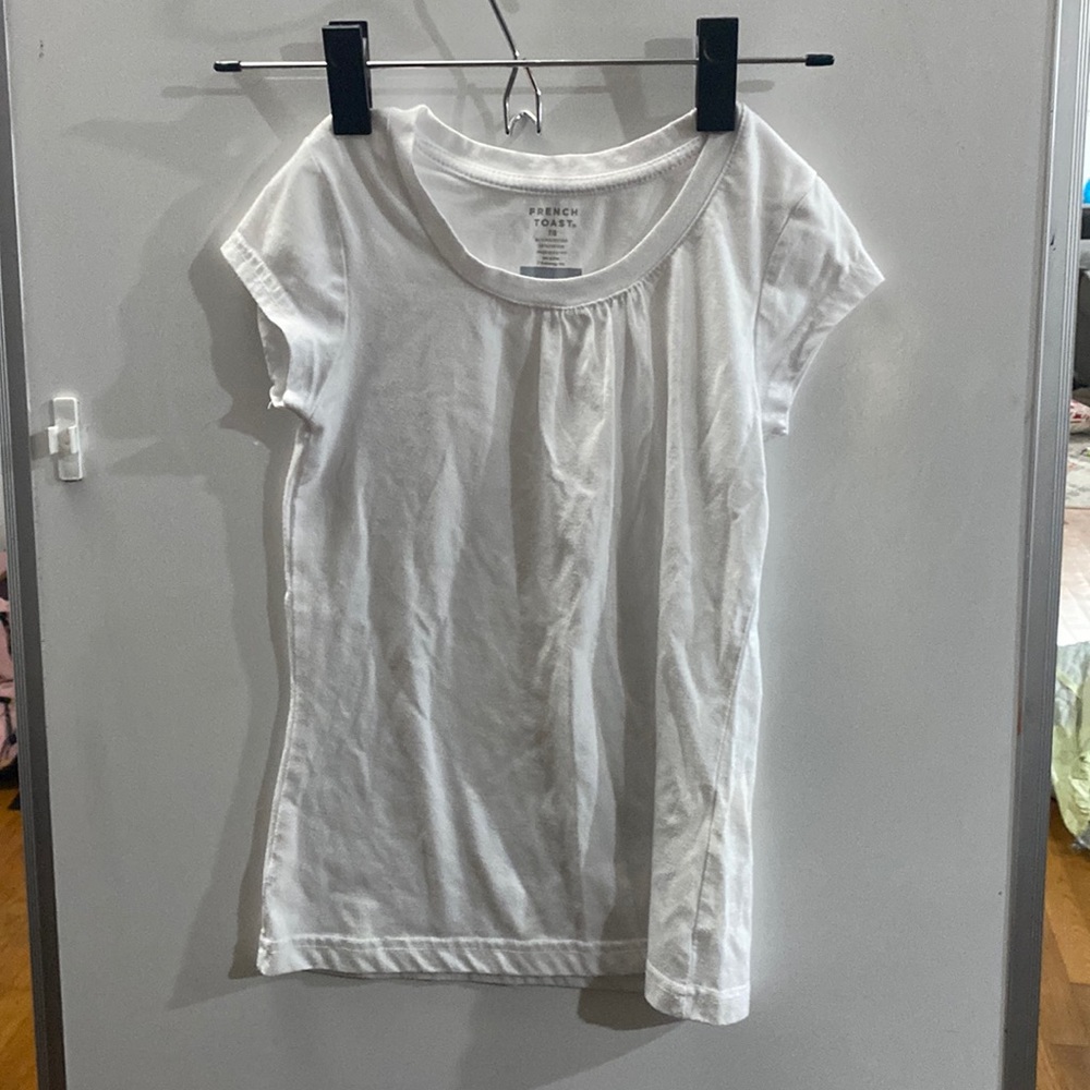 French toast white t-shirt